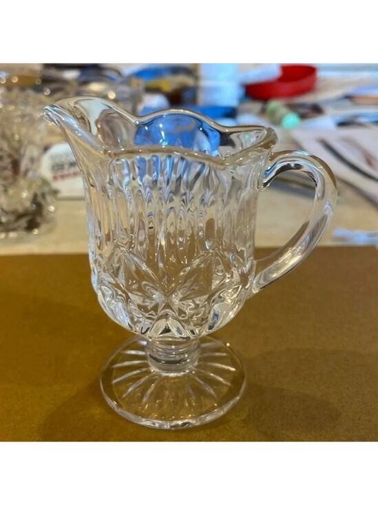Other - Vintage 19th Century Crystal Creamer, Pre owned